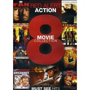 USED-Red Alert Action: 8 Movie Collection (DVD)