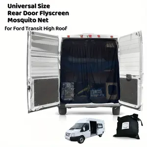 Universal zipper screen window sliding door screen window anti-mosquito and fly screen truck screen window anti-mosquito and fly screen car screen insect transport vehicle screen window cars accessories funcar  accessories