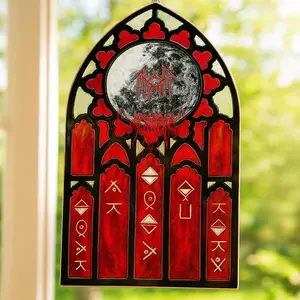 Sleep Token TMBTE Suncatcher Window Hanging Acrylic Window Decor For Home