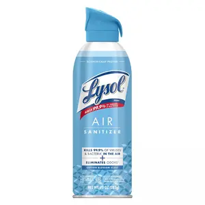 Lysol Air Sanitizer Spray Cotton Blossom Scent Eliminates Odors and Kills Bacteria in the Air 10Oz (283g)