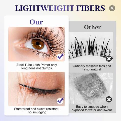 Ultimate Length & Curl Mascara Set, Material Mascara Tubing, Made with Spiral-Threaded Brush, Smudge Proof, Non Clumping, Long Lasting and Waterproof