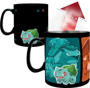 ABYSTYLE Pokémon Evolve Heat Change 460ml Ceramic Mug