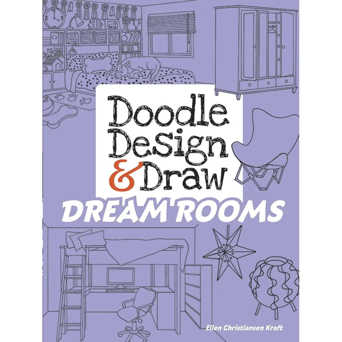 Doodle Design & Draw DREAM ROOMS (Dover Doodle Books) Paperback – Illustrated, July 17, 2012