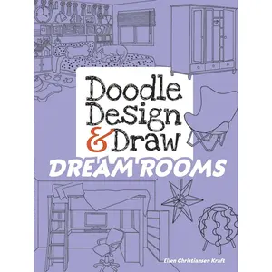 Doodle Design & Draw DREAM ROOMS (Dover Doodle Books) Paperback – Illustrated, July 17, 2012
