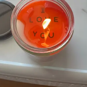 I love you Hidden Message Candle by Flaming Wicks Candle Co