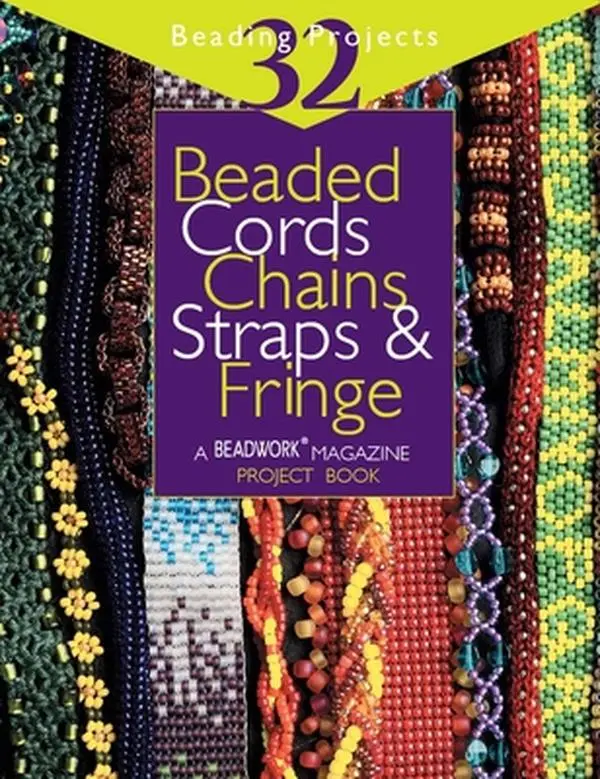 USED Book - Beaded Cords, Chains, Straps & Fringe: 32 Beading Projects by Campbell, Jean (Paperback) - english