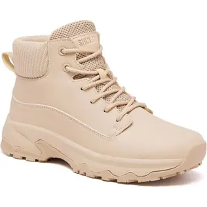 Non Slip Waterproof Work Boots for Women-Casual Comfortable Ankle Booties for Food Service Kitchen Working & Outdoor Walking Sneakers