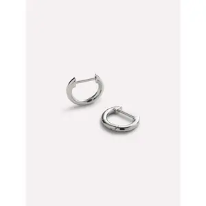 Sterling Silver Mini Huggie Hoops - Mini Huggie Hoops Silver
