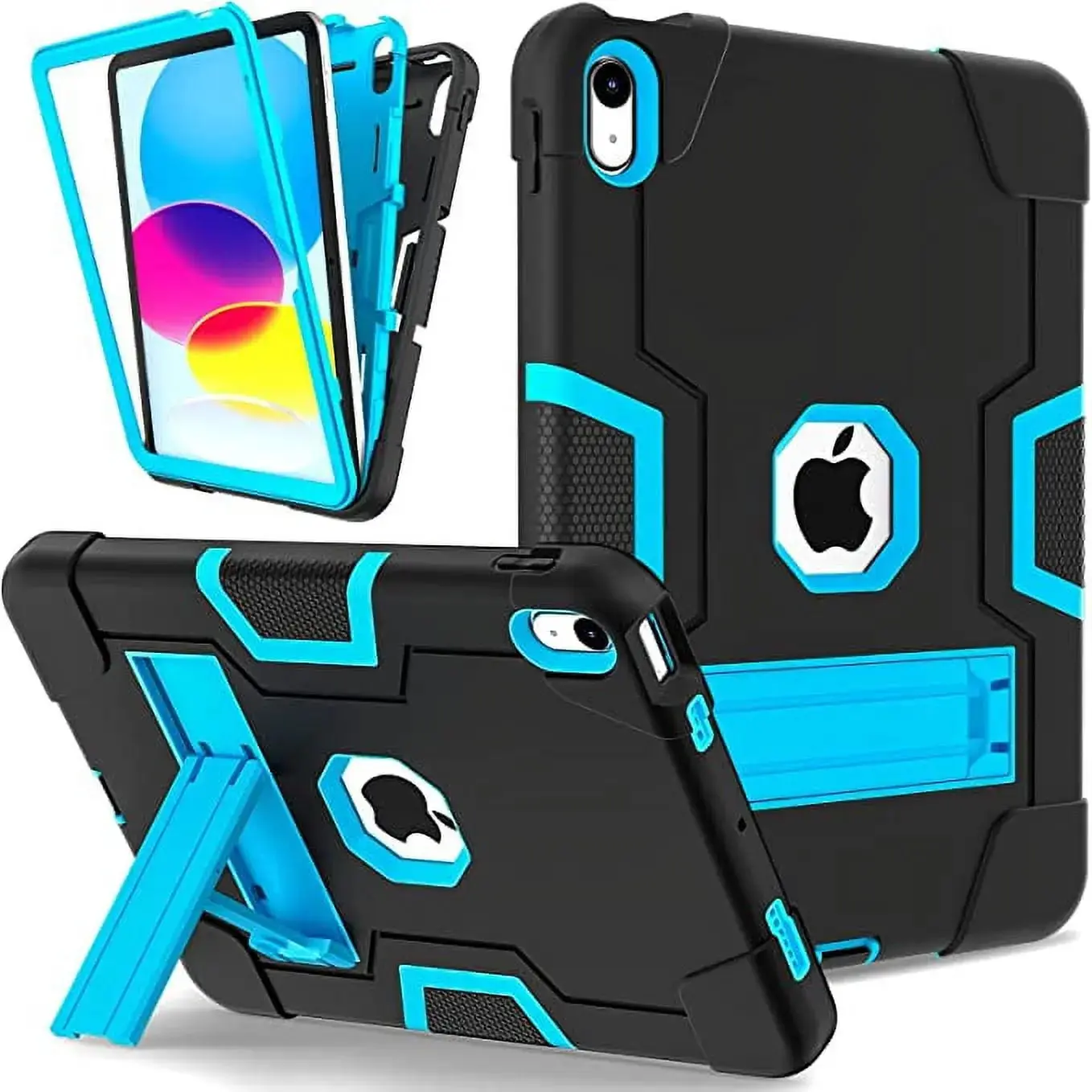 Entronix Case Compatible with iPad A16 11" (11th Gen, 2025) - Triple-Layer Heavy Duty Protection
