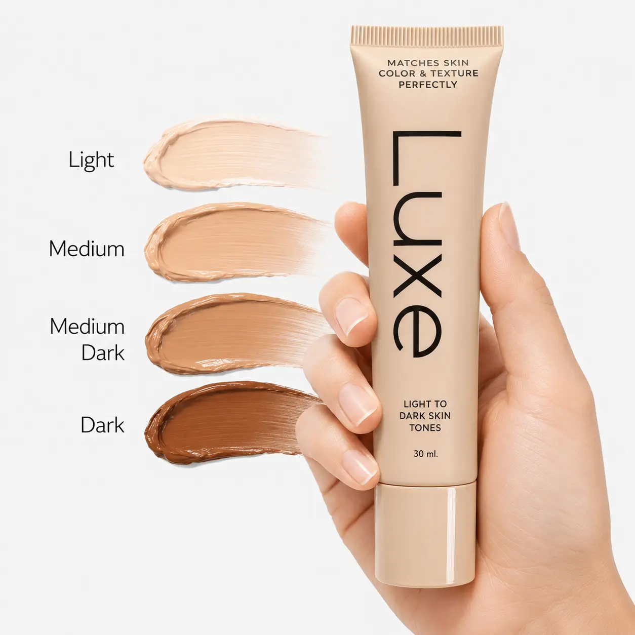 Women's Color-Changing Foundation Concealer - Instantly Adapts to Skin Tone, Delivers Flawless Finish, Creates Smooth Texture for All Skin Types, Ideal for Daily Wear