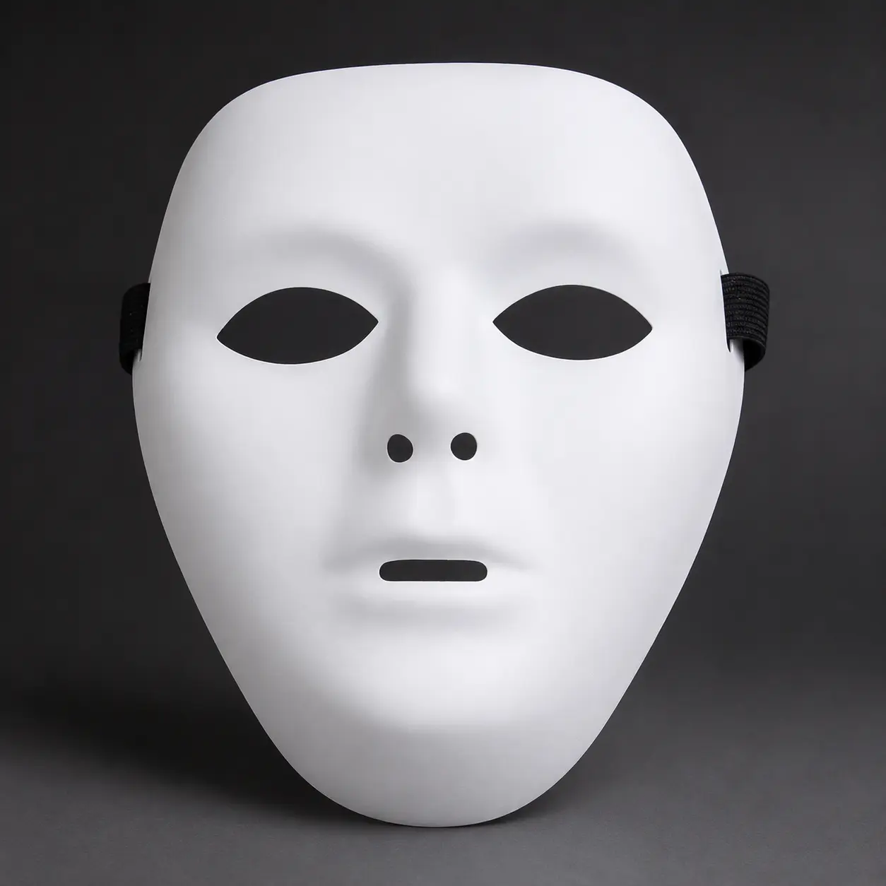 Adult Faceless Ghostly White Animal DIY Masks, Halloween Festive Party Supplies