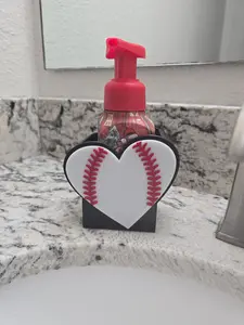 Baseball B&BW Soap Holder