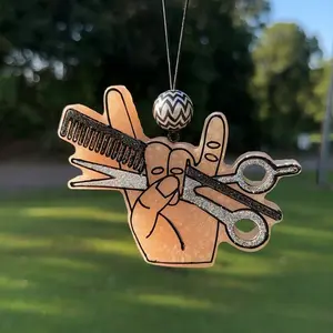 Hair Stylist Scented Car Freshie