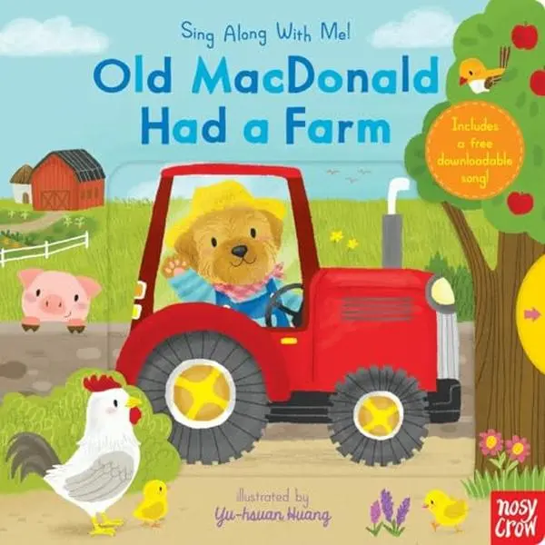 Used Children's Learning Book - Old MacDonald Had a Farm: Sing Along with Me! by Nosy Crow, for Little Ones' Listening and Singing Along (English Language)