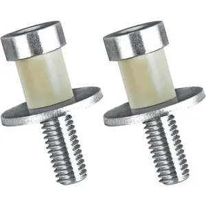 Door Lock Striker 34420 Compatible with Door Latch Bolts For Door Bolt Pin Replace, Sold in Pairs