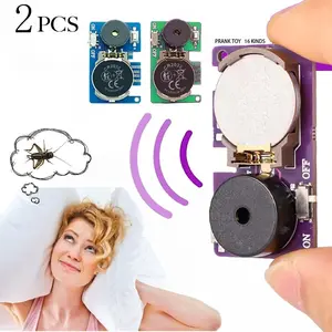 2annoying noise machines, new prank cricket noise items, with 16 kinds of sound buzzer cricket noise machines, hidden noise noise devices, suitable for prank jokes, gifts, schools, friends, and parties, Cricket Noise Maker