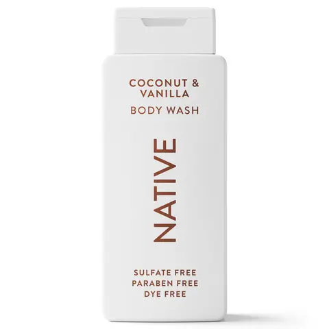 NATIVE Body Wash – Rich Lather, Gentle Cleanse, 24HR Freshness
