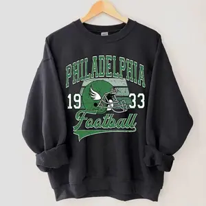 Philadelphia Football Sweatshirt, Vintage Style Gift, Football Tee, Philadelphia Fans Shirt, Philadelphia Football Shirt, Philadelphia Retro