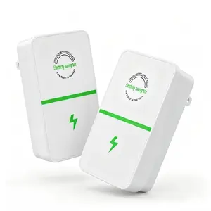 2Pcs Smart Power Stabilizer Plug with Surge & Full Voltage Protection, Home Office Essential