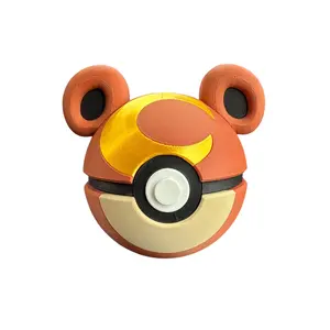 Teddiursa Poke Ball - Inspired 3D Printed Collectible