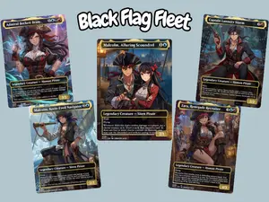 Black Flag Fleet | 100-Card Commander EDH Proxy Deck + Tokens