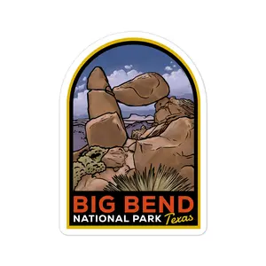 Big Bend National Park - Vinyl Sticker