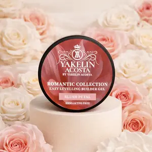 Yakelin Acosta ROMANTIC  Builder Gel (medium consistency)(HEMA -TPO FREE) 30 ml