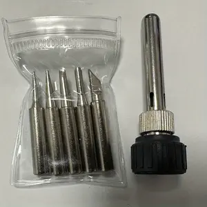 936 constant temperature soldering station soldering iron handle accessories, seven-piece set of socket nuts, bakelite sockets, 937 stainless steel sleeve soldering iron tips, welding accessories, welding tools, home decoration