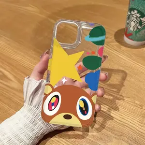 K-Kanye Phone Case Compatible with iPhone Models 17-11 Pro Max, Soft Tpu Material, Shock-Absorbing Design, Protective Durable Back Cover Shockproof