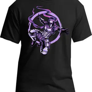 Purp Ninja… Tshirt Streetwear Top Crewneck Shortsleeve Unisex Casual Stylish Black All Seasons Classic Tropical Menswear