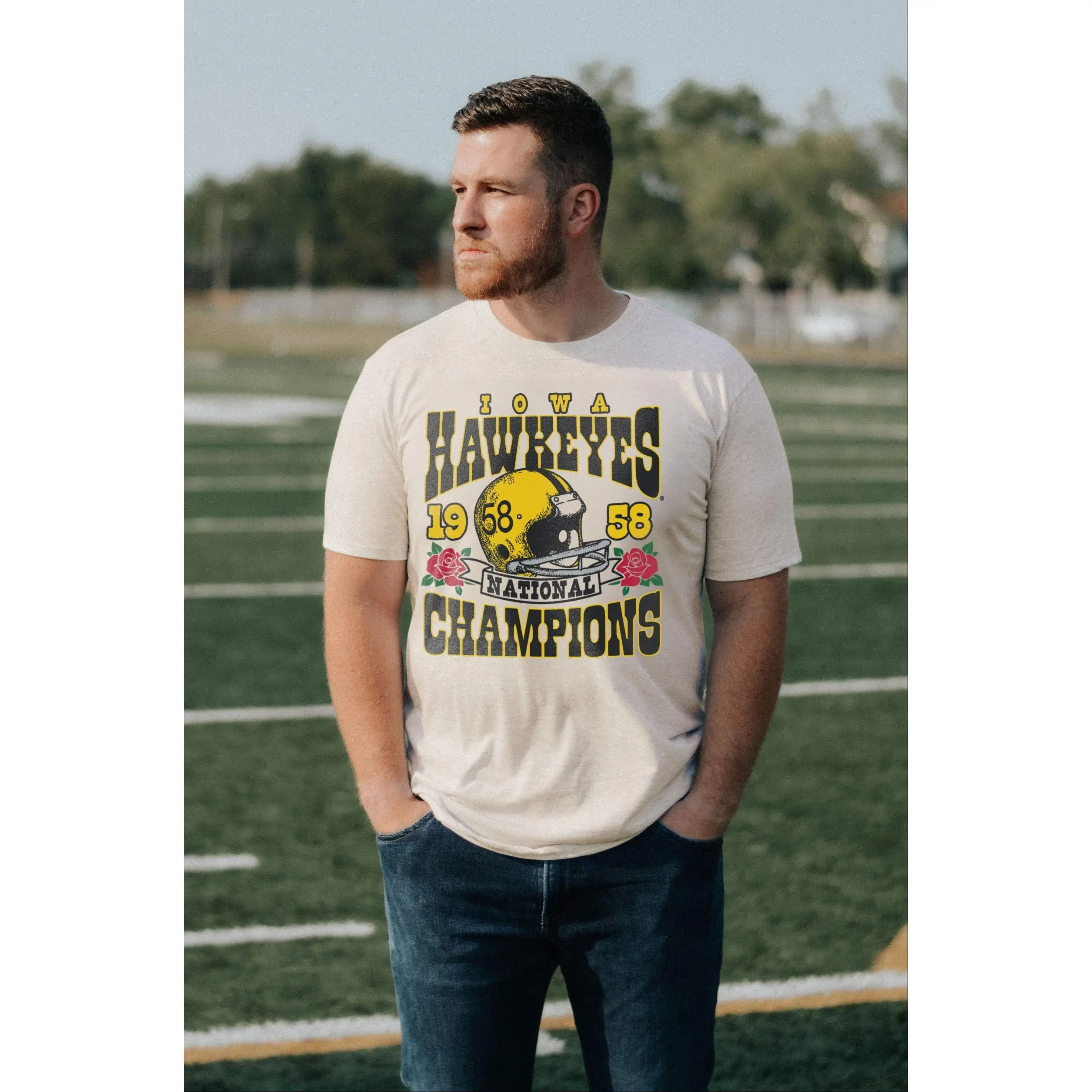 Iowa Hawkeyes 1958 National Champions Tee