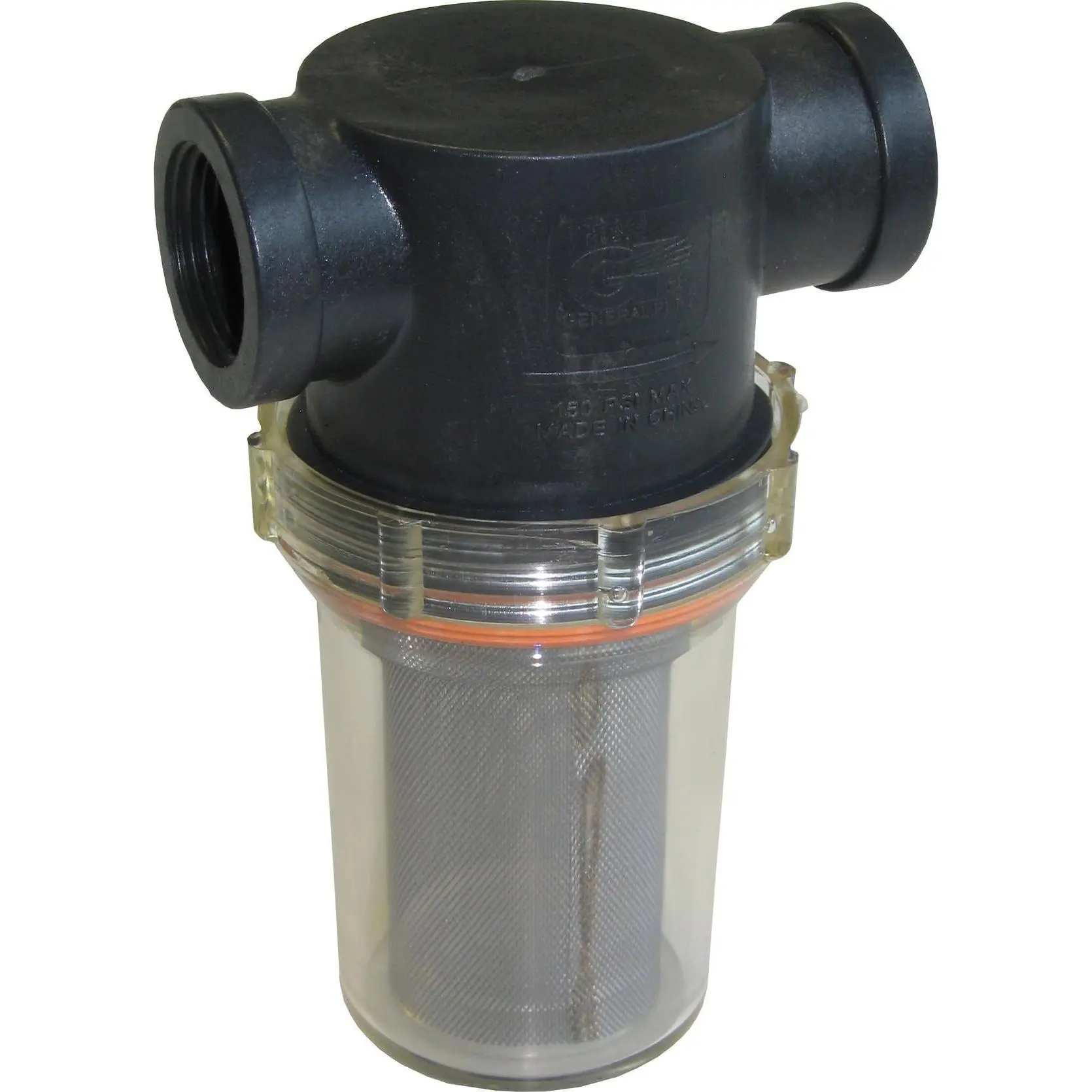 GP 1" Clear bowl filter - 50 Mesh