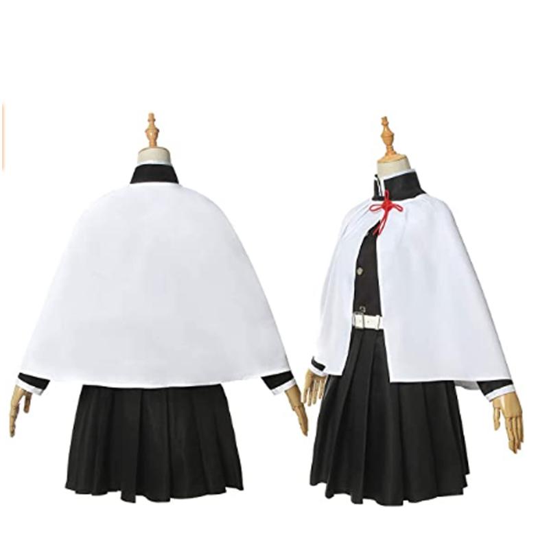 Kanao Tsuyuri style Cosplay Costume Full KIDS/Adults, girl women cloth kimetsu no yaiba demon slayer,many style high quality, net included,stock in LA, go to UPS USPS Fedex working everyday,fastest shipping! fantasy