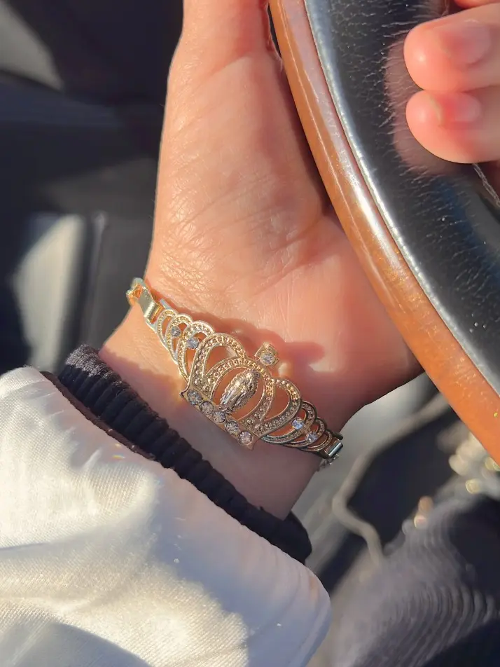 Our Lady of Guadalupe Crown Bracelet - Virgin Mary