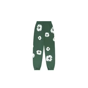 Denim Tears The Cotton Wreath Green Sweatpants