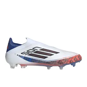 adidas Mens F50 Elite Son Laceless Firm Ground Soccer Cleats  - White