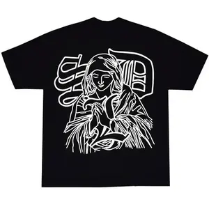 SDl T-Shirt, Sdl Clothing, Nothing Personal, Chicanos Clothing, Gangster Clothes, Shirt For Men Women SDL2 Virgen Fabric Menswear y2k t-shirt