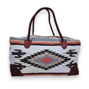 Southwestern Large Weekender Travel Bag Duffle Bag Boho Travel Bag- The Lula