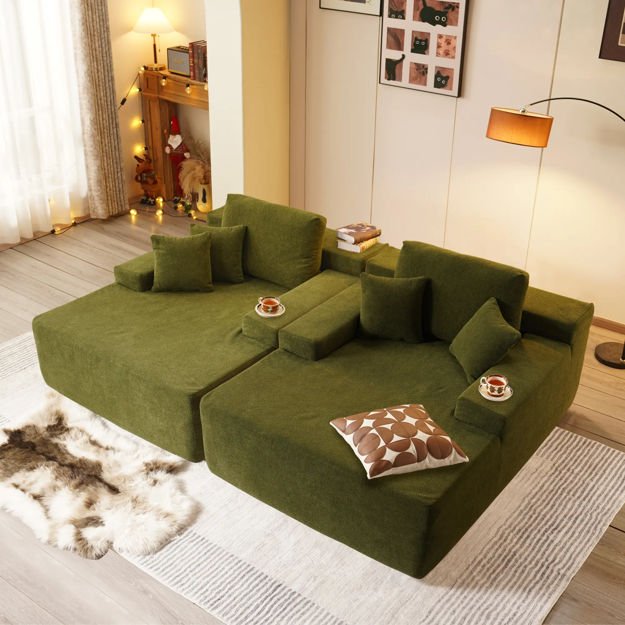 2*Green Green Cloud Velvet