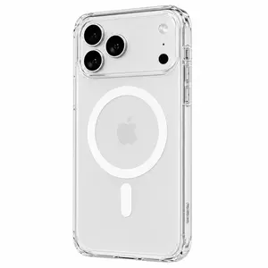 Clear Magnetic Phone Case for iPhone 17 Pro Max – 20FT Drop Protection