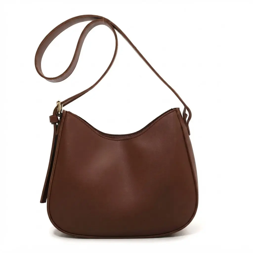 Women's Vintage Crossbody Tote Bag 2026 New Fashion, Large Capacity Textured Casual Daily Use Bag with Phone Pocket, PU Exterior, Solid Colors Travel Essentials, Textured Stitch, Medium Size, Minimalist Decluttering