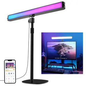 NEEWER NG01 RGB LED Streaming Light, Desktop Video Light for Live Streaming, Gaming, Video Recording & Content Creation with Adjustable RGB Lighting