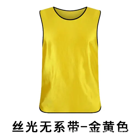 Silk without tying   golden yellow