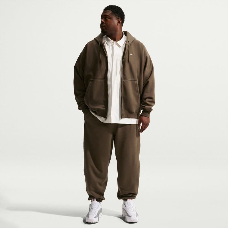 Nike Solo Swoosh Cuffed Fleece Pants - Men's