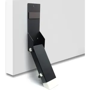 Door Stoppers for Bottom of Door, No Drilling Door Stopper, Door Holder to Keep Door Open, Under Door Noise Stopper, Drop Stops and Easy Install (Self-Adhesive Traceless Mounted)
