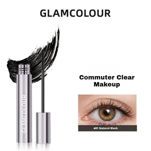GLAMCOLCUR ELEVATE MASCARA Volumizing & Lifting Brush | Volume, Lengthening + Lifting Brush for Thick Lashes, Vegan, 0.25 fl oz Huda Beauty Mascara Makeup Cosmetic