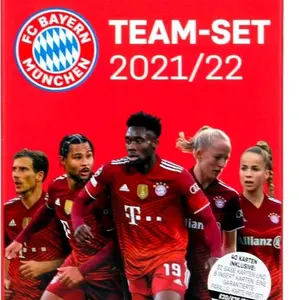 2021/22 Topps FC Bayern Munchen Soccer Official Team Set  (hanger box)