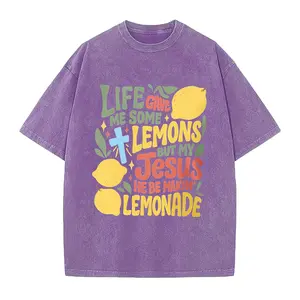 Lemonade Jesus T-Shirt, Christian Apparel, Forrest Frank Fan, Life Gave Me Lemons, Faith Based Shirt