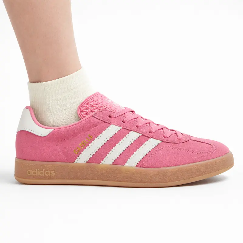 adidas gazelle silver green womens Modells.com main image 1