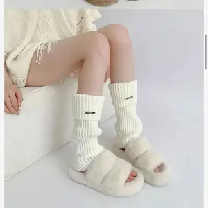 Leg Warmers Autumn and Winter Knit Thick Warm  Womenswear Sock
